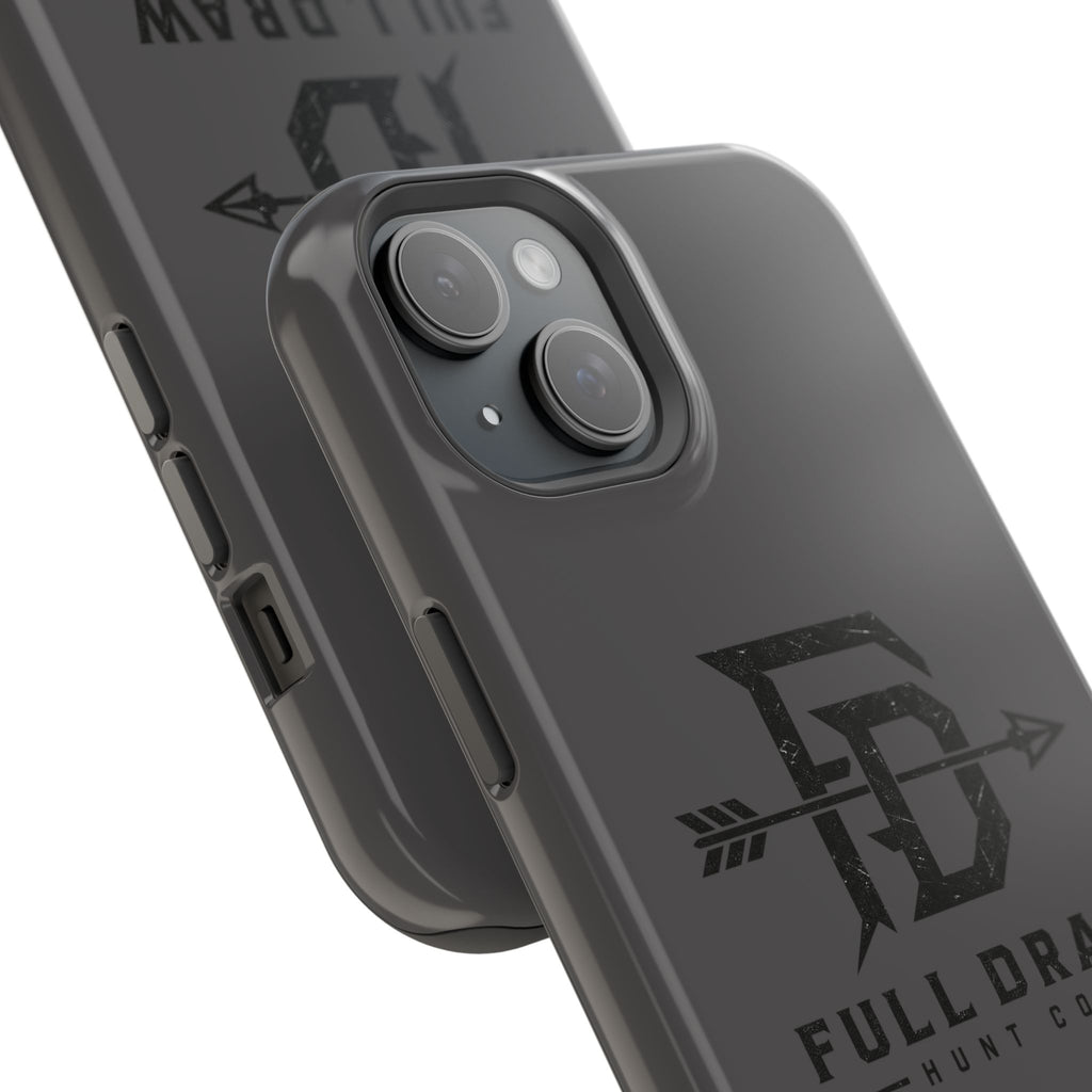 Full Draw Hunt Co. Impact-Resistant Phone Case — Rugged Archer Logo Protective Case